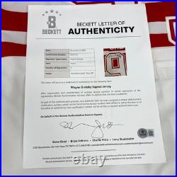 Wayne Gretzky Signed 1994 Authentic Ninety-Nine Tour Jersey Beckett COA