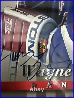 Wayne Gretzky Signed 1997-98 Donruss Studio 8x10 Hockey Photo New York Rangers