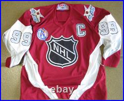 Wayne Gretzky Signed 1999 All-Star CCM Jersey, Where He Won MVP, Beckett AE47216