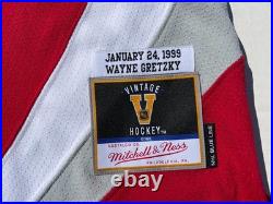 Wayne Gretzky Signed 1999 All Star Game Authentic Hockey Jersey Rangers Jsa