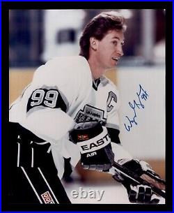 Wayne Gretzky Signed 8x10 Glossy Photo Los Angeles Kings Hof
