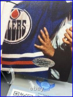 Wayne Gretzky Signed 8x10 Photo Edmonton Oilers With COA