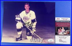 Wayne Gretzky Signed 8x10 Photo Los Angeles Kings JSA COA AV41522
