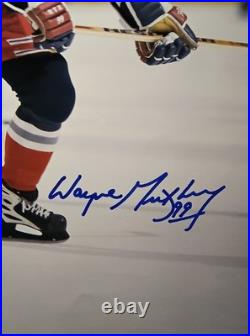 Wayne Gretzky Signed 8x10 Photo New York Rangers