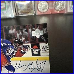 Wayne Gretzky Signed 97-98 Upper Deck Rangers BuyBack Auto Certified 190/500