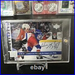 Wayne Gretzky Signed 97-98 Upper Deck Rangers BuyBack Auto Certified 190/500