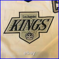 Wayne Gretzky Signed Authentic 1990's CCM Los Angeles Kings Jersey With JSA COA