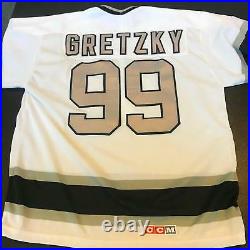 Wayne Gretzky Signed Authentic 1990's CCM Los Angeles Kings Jersey With JSA COA