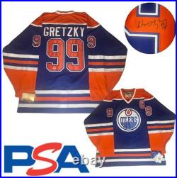 Wayne Gretzky Signed Authentic Adidas Jersey PSA/DNA Autographed Edmonton Oilers