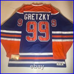 Wayne Gretzky Signed Authentic Adidas Jersey PSA/DNA Autographed Edmonton Oilers Wayne Gretzky Signed Authentic Adidas Jersey PSA/DNA Autographed Edmonton Oilers