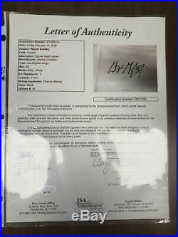 Wayne Gretzky Signed Authentic Los Angeles Kings CCM Game Model Jersey JSA LOA