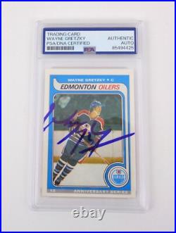 Wayne Gretzky Signed Auto 1992 25th Anniversary Series Rookie Card PSA/DNA COA