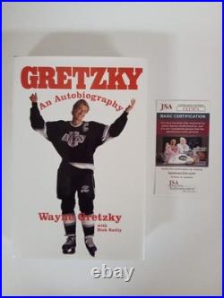 Wayne Gretzky Signed Autobiography Hardcover Book 1st Edition JSA Certified-#
