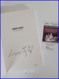 Wayne Gretzky Signed Autobiography Hardcover Book 1st Edition JSA Certified-#