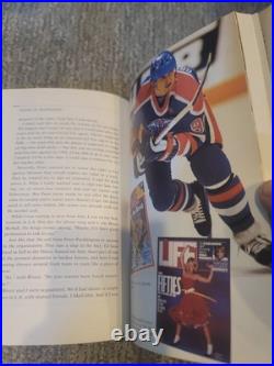 Wayne Gretzky Signed Autobiography Hardcover Book 1st Edition LN Rick Reilly