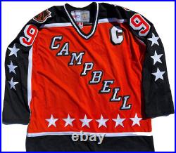Wayne Gretzky Signed Autograph Campbell 1984 All Star Game Hockey Jersey CCM Jsa