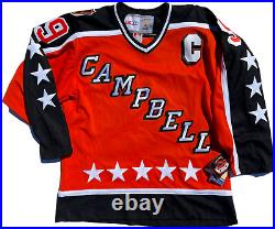 Wayne Gretzky Signed Autograph Campbell 1984 All Star Game Hockey Jersey CCM Jsa