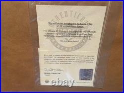 Wayne Gretzky Signed Autograph Framed CCM St. Louis Blues Jersey Uda Fanatics