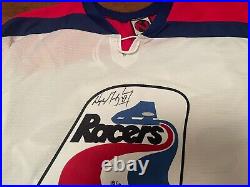 Wayne Gretzky Signed Autograph Indianapolis Racers K1 Jersey Uda Coa Ltd 18/18