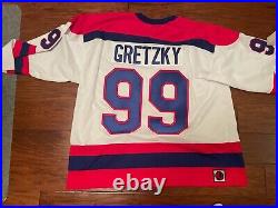 Wayne Gretzky Signed Autograph Indianapolis Racers K1 Jersey Uda Coa Ltd 18/18