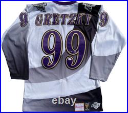 Wayne Gretzky Signed Autograph La Kings Mitchell & Ness Hockey Jersey 95-96 Jsa