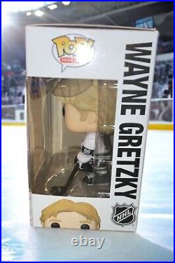 Wayne Gretzky Signed Autograph NHL Funko Pop Auto #83 WithCOA Los Angeles Kings