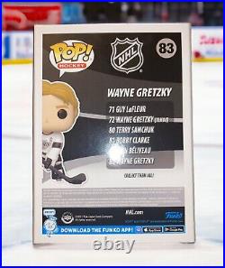 Wayne Gretzky Signed Autograph NHL Funko Pop Auto #83 WithCOA Los Angeles Kings