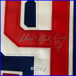 Wayne Gretzky Signed Autograph New York Rangers Replica Jersey Wga