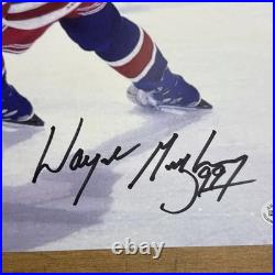 Wayne Gretzky Signed Autographed 11x14 Photograph NY Rangers COA Hologram