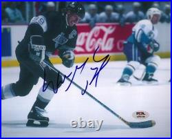 Wayne Gretzky Signed Autographed 8x10 Photo Los Angeles Kings HOF PSA Wayne Gretzky Signed Autographed 8x10 Photo Los Angeles Kings HOF PSA