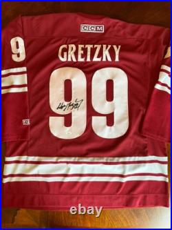 Wayne Gretzky Signed Autographed Authentic CCM Jersey JSA LOA Coyotes
