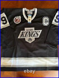 Wayne Gretzky Signed Autographed Authentic CCM Jersey JSA LOA Kings