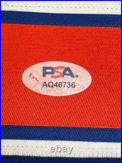 Wayne Gretzky Signed Autographed Authentic Oilers Fanatics Jersey PSA DNA