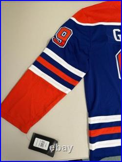 Wayne Gretzky Signed Autographed Authentic Oilers Fanatics Jersey PSA DNA