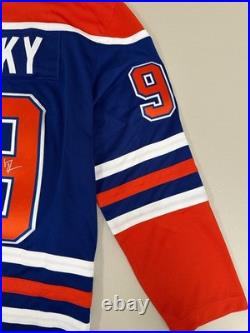 Wayne Gretzky Signed Autographed Authentic Oilers Fanatics Jersey PSA DNA