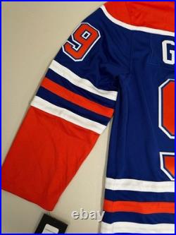 Wayne Gretzky Signed Autographed Authentic Oilers Fanatics Jersey PSA DNA