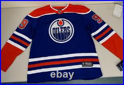 Wayne Gretzky Signed Autographed Authentic Oilers Fanatics Jersey PSA DNA