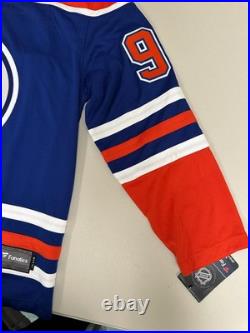 Wayne Gretzky Signed Autographed Authentic Oilers Fanatics Jersey PSA DNA