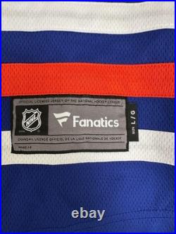 Wayne Gretzky Signed Autographed Authentic Oilers Fanatics Jersey PSA DNA