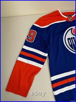 Wayne Gretzky Signed Autographed Authentic Oilers Fanatics Jersey PSA DNA