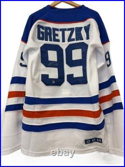 Wayne Gretzky Signed Autographed Edmonton Oilers NHL Jersey COA