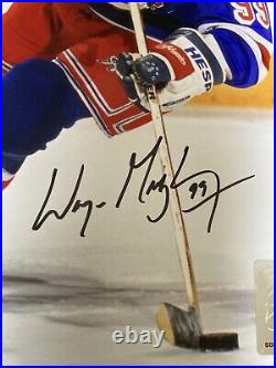 Wayne Gretzky Signed Autographed Framed 8x10 Auto COA With hologram HOF GOAT CLEAN