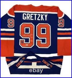 Wayne Gretzky Signed Autographed Jersey Edmonton Oilers CCM Authentic WGA Becket