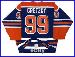 Wayne Gretzky Signed Autographed Jersey Edmonton Oilers CCM Authentic WGA Becket