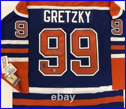 Wayne Gretzky Signed Autographed Jersey Edmonton Oilers CCM Authentic WGA Becket