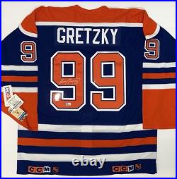 Wayne Gretzky Signed Autographed Jersey Edmonton Oilers CCM Authentic WGA Becket
