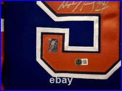 Wayne Gretzky Signed Autographed Jersey Edmonton Oilers CCM Authentic WGA Becket