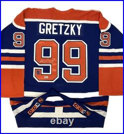 Wayne Gretzky Signed Autographed Jersey Edmonton Oilers CCM Authentic WGA Becket