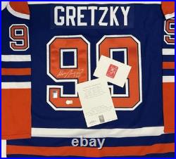 Wayne Gretzky Signed Autographed Jersey Edmonton Oilers CCM Authentic WGA Becket
