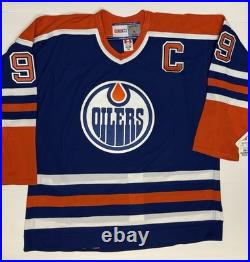 Wayne Gretzky Signed Autographed Jersey Edmonton Oilers CCM Authentic WGA Becket